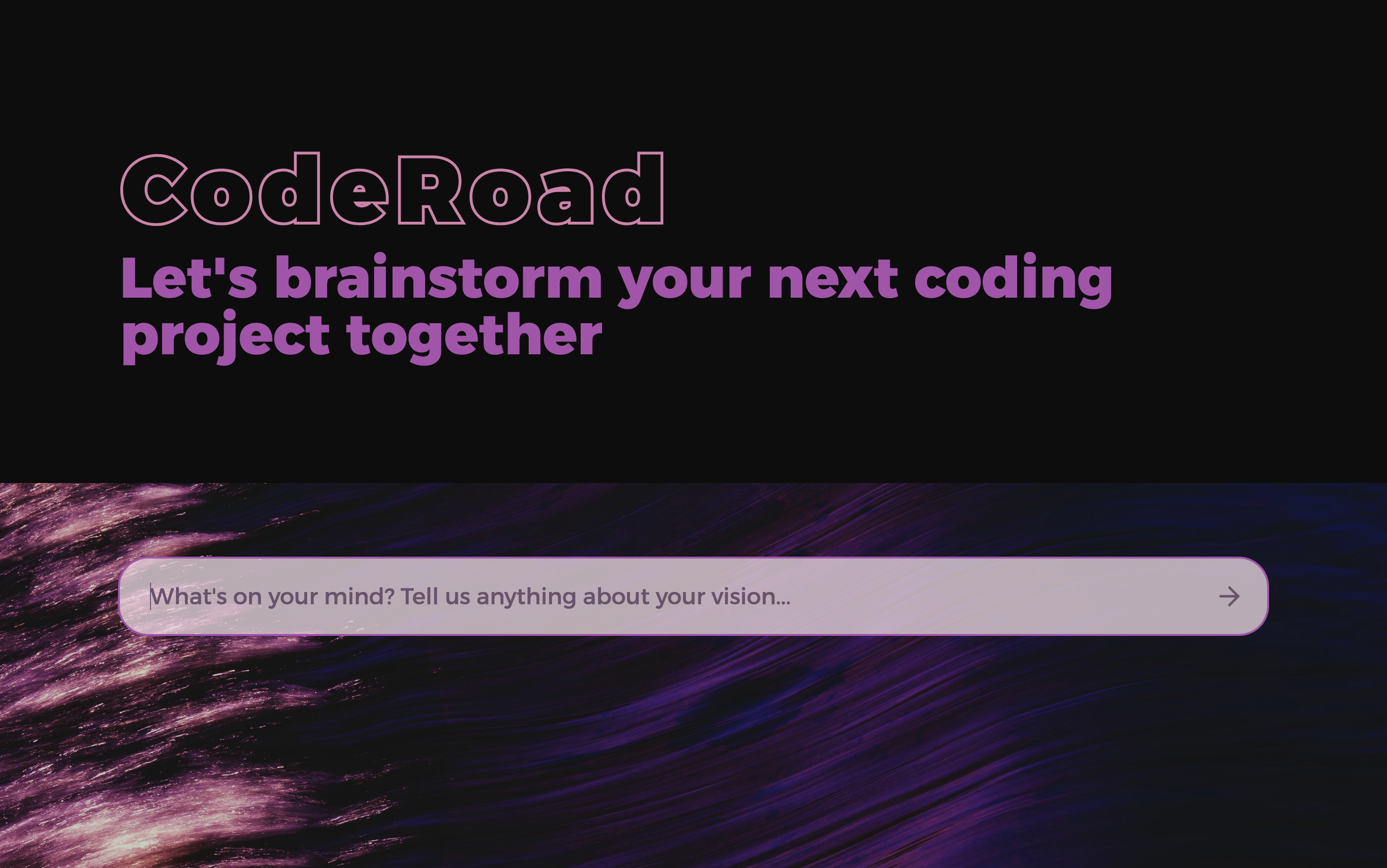 CodeRoad Project